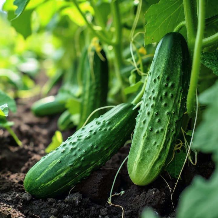 Growing,Cucumbers,In,A,Home,Garden Growing,Cucumbers,In,A,Home,Garden